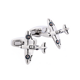 Cudworth Spitfire Silver Cufflinks